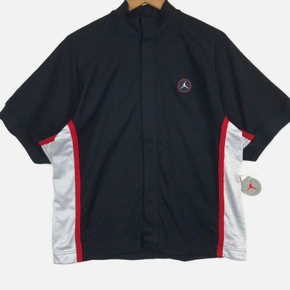 AE40 Jordan Performance Brand of Excellence Snap Front Jersey Shirt Mens Medium - Picture 8 of 8